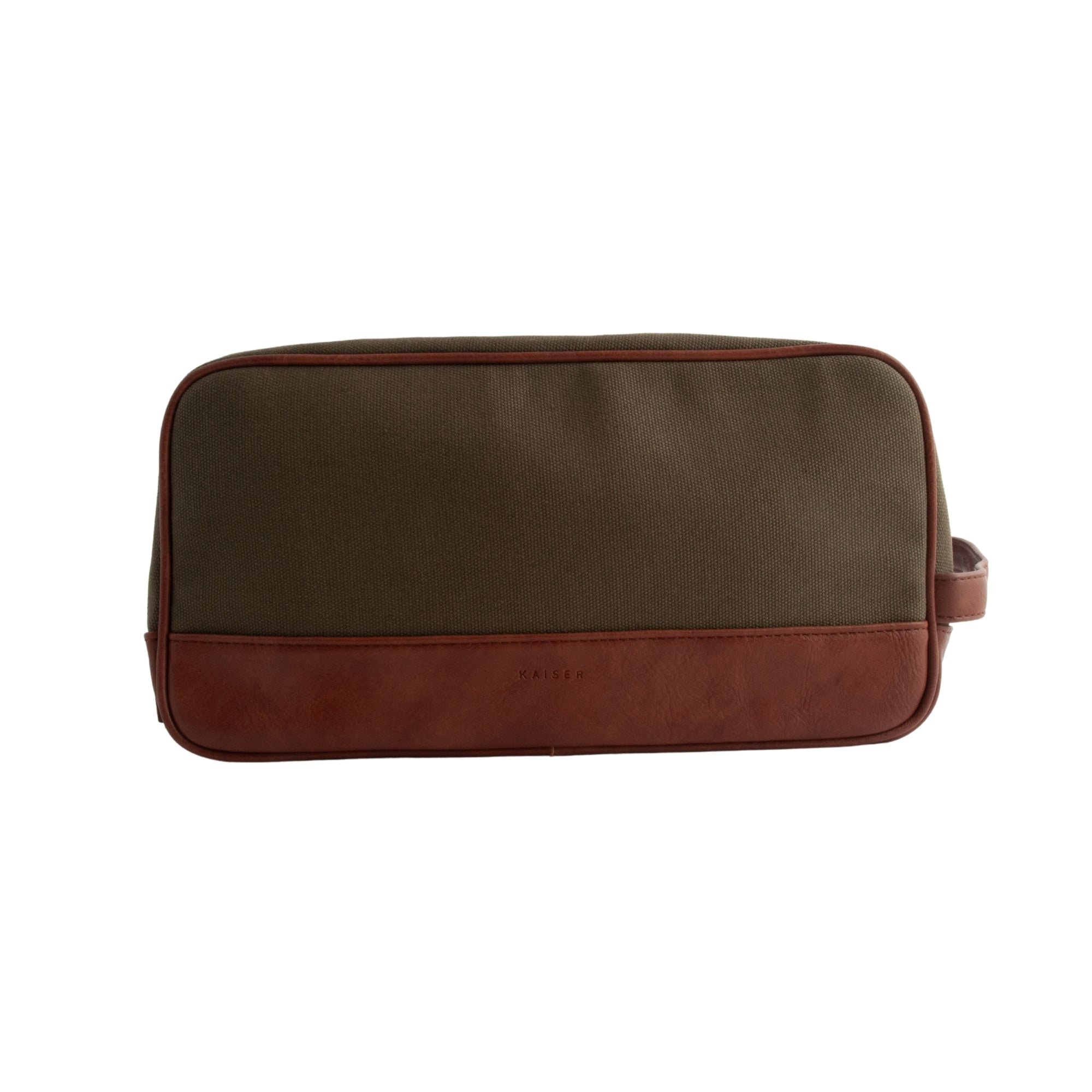 Kaiser Canvas Toiletry Bag - KHAKI